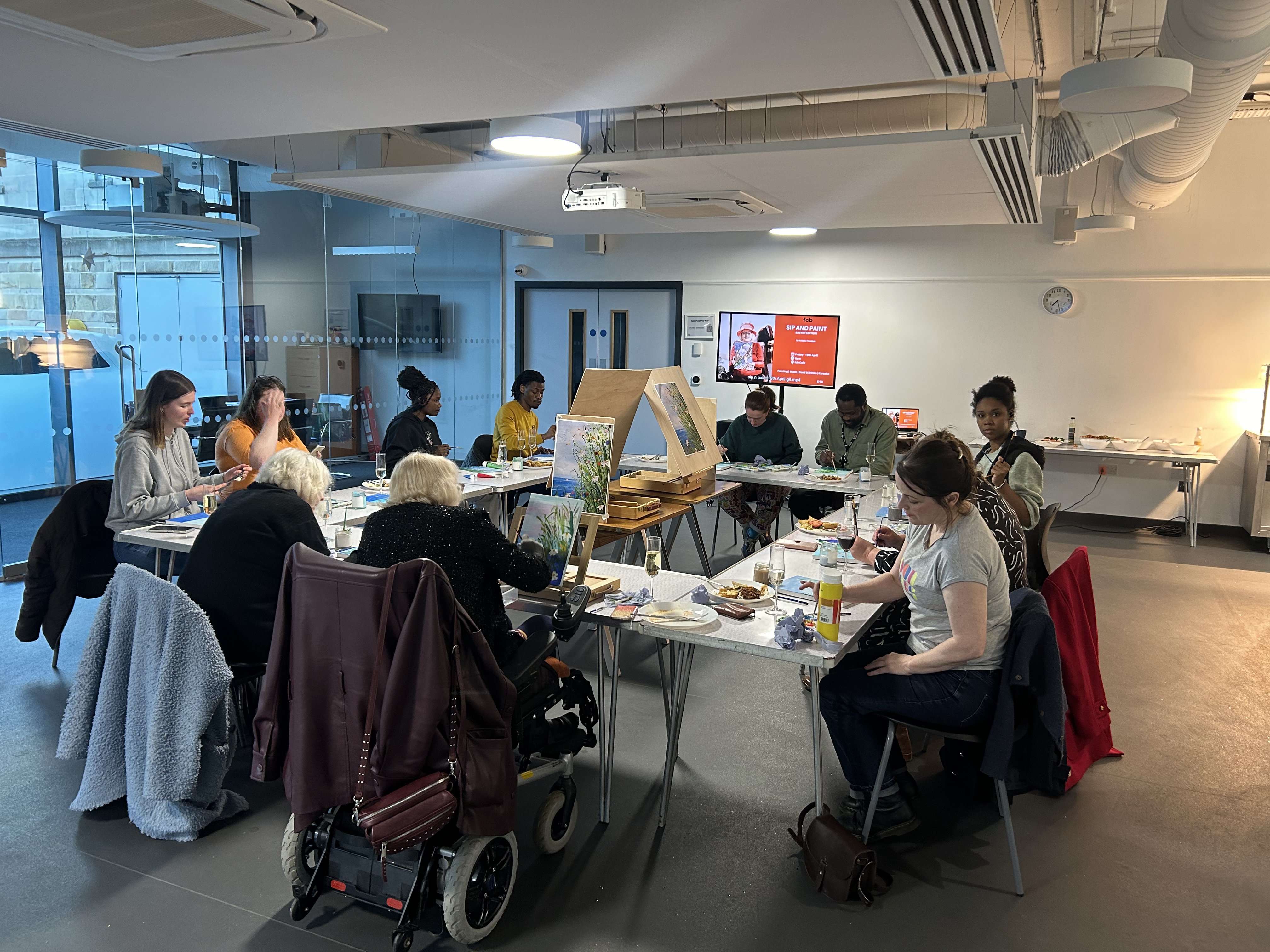 Community art event