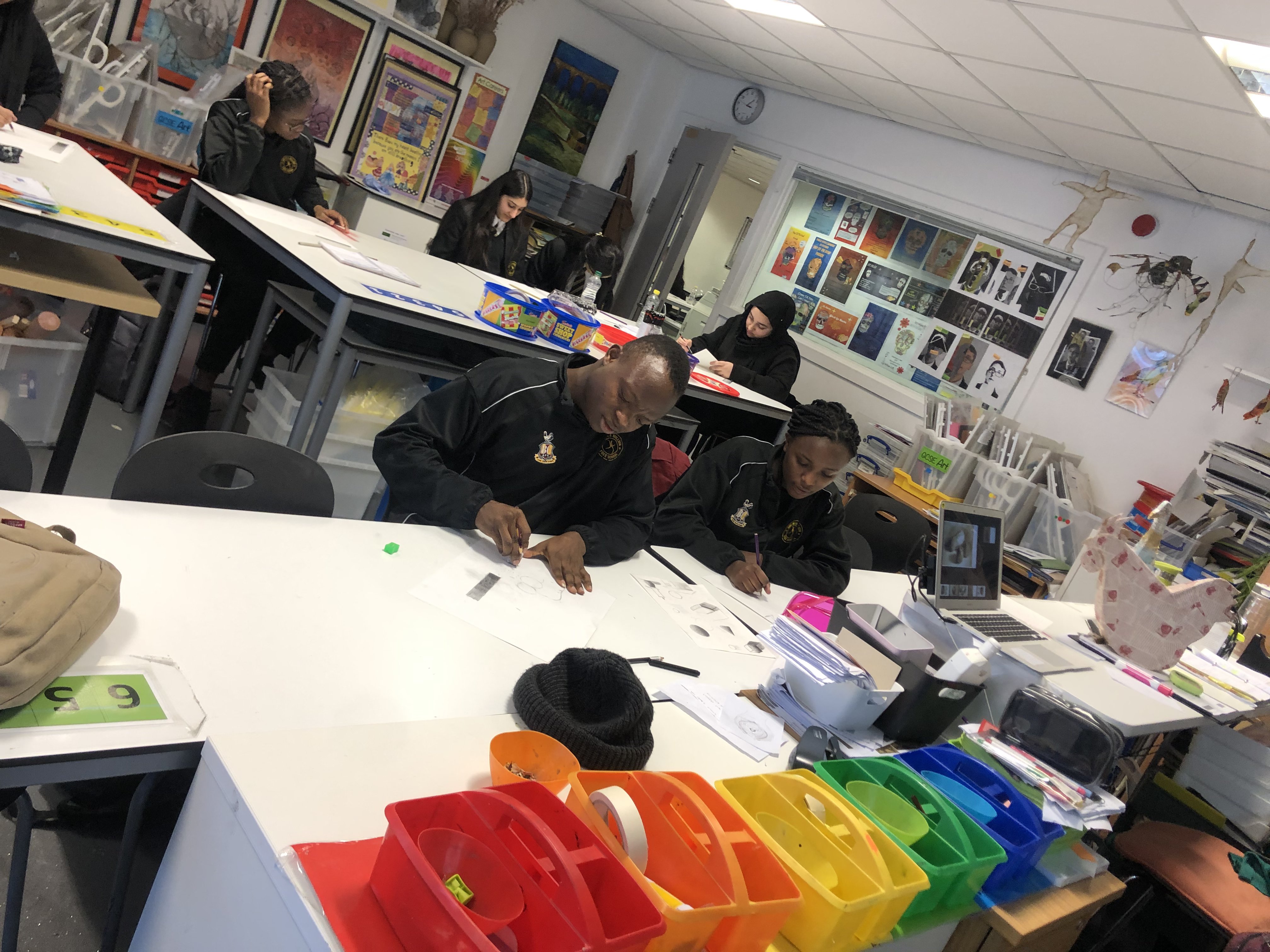 Art workshop session